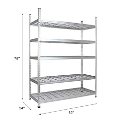 Amazon Basics Heavy Duty Storage Shelving Steel