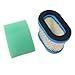 Podoy 498596 Air Filter Fit For Briggs Stratton Stens 100-093 John Deere M147431 Filter Pre-cleaner Replacement Parts