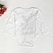 FEITONG Newborn Infant Baby Boy's Print Romper Tops+Long Pants +Hat (6-12 Months) White