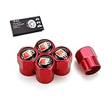 TK-KLZ 5Pcs S Line Logo Car Wheel Tires Valve Stem Caps for Audi S Line S3 S4 S5 S6 S7 S8 A1 A3 RS3 A4 A5 A6 A7 RS7 A8 Q3 Q5 Q7 R8 TT Car Styling Decoration Accessories