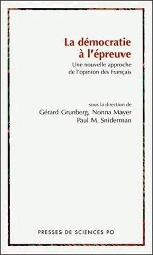 La  démocratie à l'épreuve
