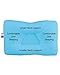 Core Products Tri-Core Cervical Support Pillow – Firm Orthopedic Neck Pillow for Pain Relief, Back and Side Sleepers – Ergonomic Contour Pillow – Assembled in USA, Full Size, Blue