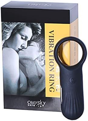 Money7 Vîbrâtiňg C&õ-ck R-îng 10-Speed P-Ëňís Ring Víbrátór Medical Silicone Waterproof Rechargeable Powerful Vībra'tions Adùlt Sˉêˉx Toys for Male and Couples