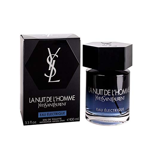 yves saint laurent la nuit de l'homme eau electrique eau de toilette spray 100ml / 3.3 fl oz