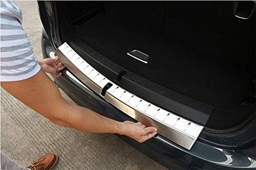 Caradise for BMW 7 Series G11 G12 720 730li 2016 2017 Rear Bumper Protector Plate 304 Stainless Steel Auto Accessories（Inside Plate）