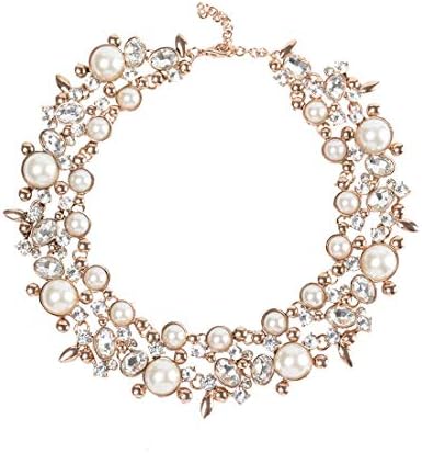 Holylove Statement Necklace Bracelet Earrings 6 Colors for Women Novelty Jewellery Clothing Accessories - 1 Set with Gift Box