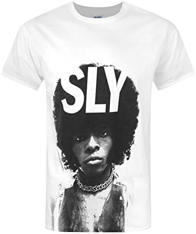 Official Sly Stone Portrait Men's T-Shirt (XL)
