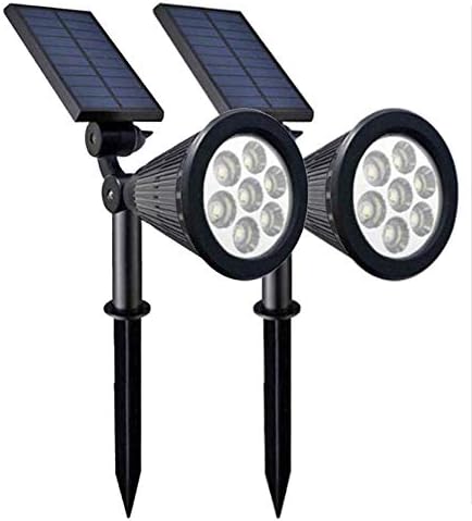 ヤード ガーデンソーラーライト パティオ用 7 Led色変更 ツリー パスライト セキュリティ照明 景観