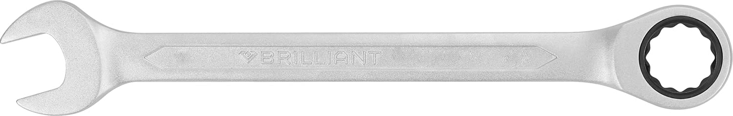 BRILLIANT TOOLS BT013720 Ratchet Ring Spanner 20mm [Powered by KS Tools]