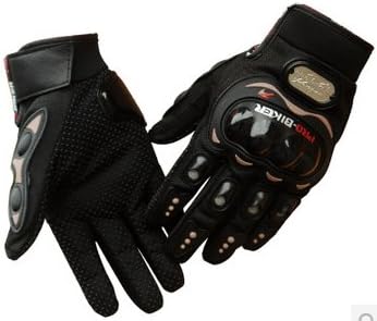 Fashion Motorcycle Gloves QILOVE Classic Motocross Gloves Pro-bike Outdoor Motorbike Gloves for Men Women Fit for sport Cycling Hiking Camping Powersports (XXL)