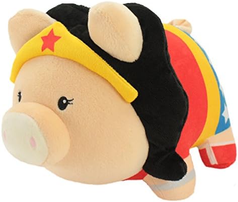 Piggy ThriftersDC Comics Justice LeagueWonder WomanPiggy Bank Collectible Soft-Plush Animal Adventure