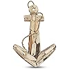 Wooden Anchor Wall Décor Decorative – Nautical Themed Wall Art, Rustic Handmade Wood Anchor, Beach Themed Decoration for… 41PQ3ZVi5HL