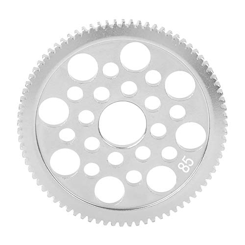 VGEBY RC Gear Motor, RC Spur Gear Professional Metal Gear Motor RC Car Accessory Fit for 1:10 S CS R31 / SCX10 RC Car(80T )