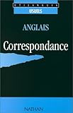 anglais correspondance by