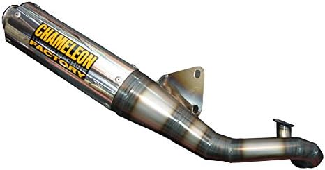 Amazon カメレオンファクトリー ボンネビルスーパースポーツマフラー アドレスv100 Ce11a Ce13a共通 Ab325 フルエキゾースト 車 バイク