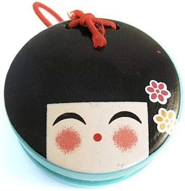 Japanese Castanet Hand Made Hand Painted Various Designs Handheld Instrument