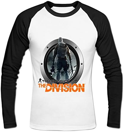 Men's Tom Clancys Division Baseball Cotton T Shirt M White