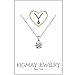 Kigmay Jewelry 925 Sterling Silver Clear Cubic Zirconia Solitaire Pendant Necklace for Women, 16\