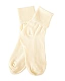 National Comfort Plus Cotton Socks, Ivory, 10, 3-pk