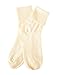 National Comfort Plus Cotton Socks, Ivory, 10, 3-pk