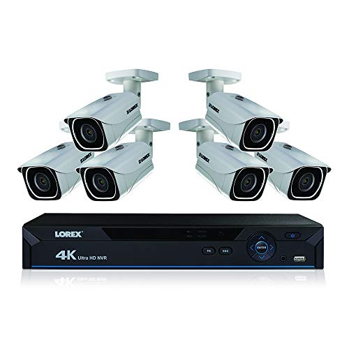 Lorex 4K Ultra HD Wired Network Security System with Color Night Vision