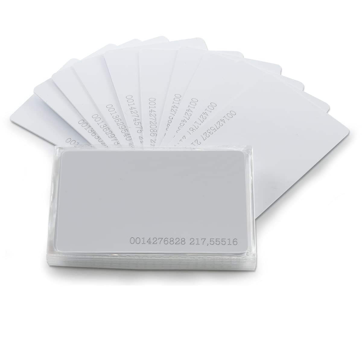 20Pcs 125Khz RFID Cards by UMTMedia® - EM4100 TK4100 Contactless Proximity Smart Card ID Entry Access Control Read Only