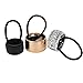 Pomeat Pack of 6 Plastic Cuff Wrap Ponytail Holder Hair Tie Fashion Accessory Set for Women Girls