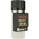 Agratronix MT-16 Portable Grain Moisture Tester with Digital Meter Display