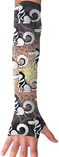 LJBARM Siberian Husky Outdoor Sports UV Sun Protection Hand Arm Cover Arm Cooler Sleeves Arm Sunscreen Sleeves For Driving,Golf,Basketball,Football,Baseball,Cycling,Hiking