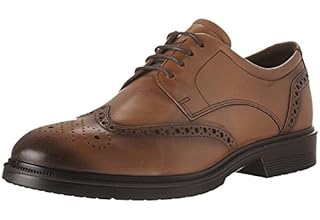 Brown men's „Derby“ shoes