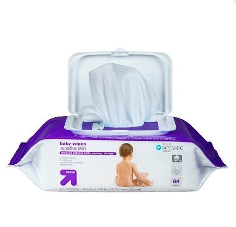 up & up sensitive wipes