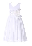 Bow Dream Flower Girl Dress Junior Bridesmaids