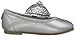 Carter's Girls' Anora Ballet Flat, Silver, 7 M US Toddler
