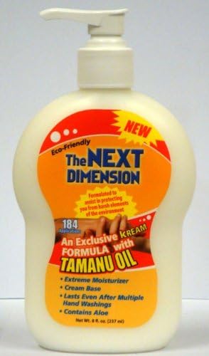 The Next Dimension Moisturizing Cream with Tamanu Oil, 8 Oz (Pack of 2)