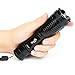 LED Tactical Flashlight by Shining Buddy | 5-Mode Military Flash Light | Portable And Zoomable Torch, Water Resistant, Adjustable Focus | 3 AAA Batteries Included and Installed!