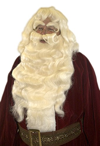 Deluxe 100% Yak Hair Santa Beard Set