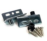 Polished Chrome Simplex Concealed Hinges, Pair
