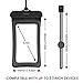 Waterproof Phone Case 4326539236, 3 Pack Cambond Floating Waterproof Phone Pouch, Transparent TPU Water Proof Cell Phone Pouch Dry Bag with Lanyard for iPhone X 8 7 6s Plus Galaxy S9 S8 S7, Black Blue White