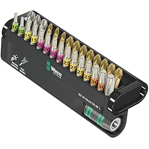 WERA ヴェラ 30本組 木工作業用ビットセット 057436