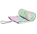 Limber Stretch Hot Yoga Towel - Non Slip, Sweat Absorbent and Fast Drying Skidless Mat Towel for Bikram, Ashtanga and Vinyasa Yoga 24x72