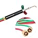 Mini Gas Little Torch Welding Soldering Gun Practical Gas Oxygen Acetylene Torch with Flexible Hoses for Jewelry Repairing with 5 Weld Tips