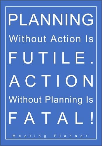 Planning Without Action Is Futile Action Without Planning - 