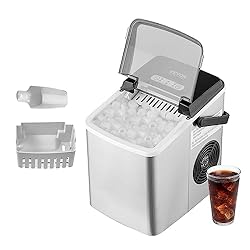 VEVOR Countertop Ice Maker, 26lbs in