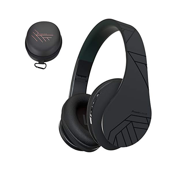 PowerLocus-Bluetooth-Over-Ear-Headphones-Wireless-Stereo-Foldable-Headphones-Wireless-and-Wired-Headsets-with-Built-in-Mic-Micro-SDTF-FM-for-iPhoneSamsungiPadPC-Black PowerLocus Bluetooth Over-Ear Headphones, Wireless Stereo Foldable Headphones Wireless and Wired Headsets with Built-in…