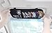 Car Sun Visor Organizer CD Clip Storage -12 Pocket Visor Holder (Black)