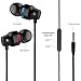 Earbuds Ear Buds in Ear Headphones Wired Earphones with Microphone Mic Stereo and Volume Control Waterproof Wired Earphone for iPhone Samsung Android Mp3 Players Tablet Laptop 3.5mm Audio