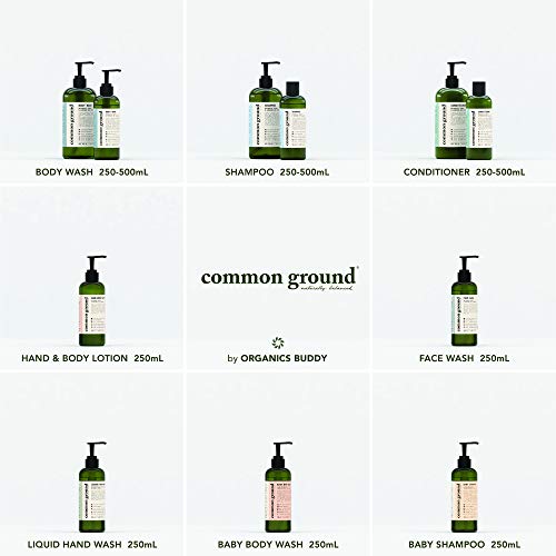 Common Ground Natural Baby Shampoo and Body Wash Set; Tear and Cruelty