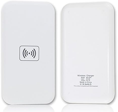 ChuangYan Wireless Charger Charging Pad for iPhone 8/8 Plus, iPhone X, Samsung Note 8, S8/S8 Plus/S7/S7 Edge/S6 and All Qi-Enabled Devices (Wireless Charger White)
