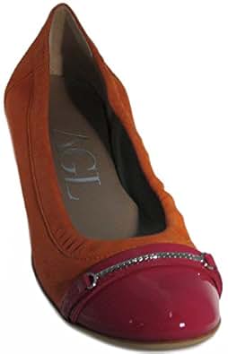 Amazon.com | AGL Women's 'Aramis' Ballet Flat in Soft ...
