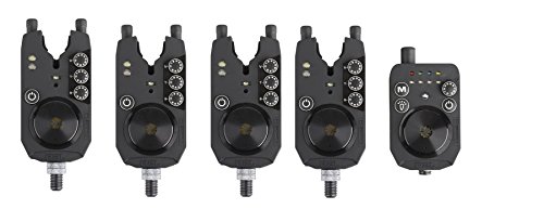 Prologic R2L Bite Alarm Presentation Set - 4 Bissanzeiger + Receiver zum Karpfenangeln, Funkbissanzeiger…